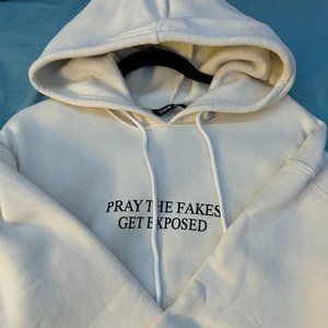 Shein Graphic Kangaroo Pocket Drawstring Hoodie!